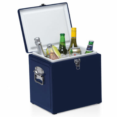 VINTAGE COOLER BOX - NAVY
