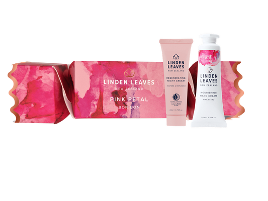 LINDEN LEAVES PINK PETAL BON BON