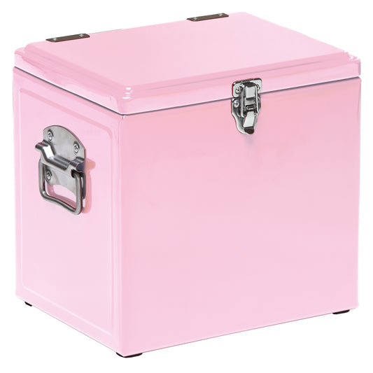 VINTAGE COOLER BOX - PINK