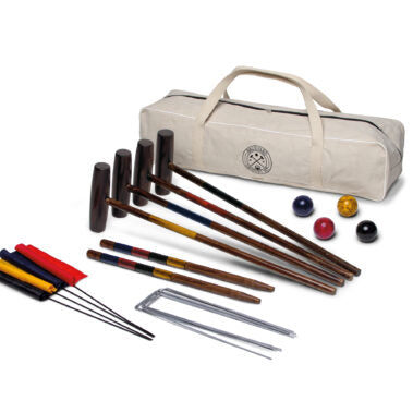 BACKYARD CROQUET SET