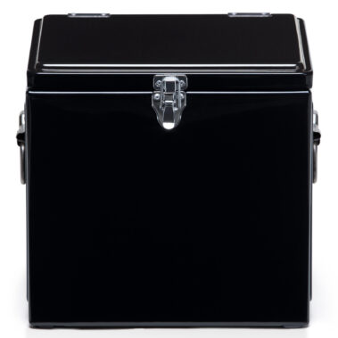 VINTAGE COOLER BOX - BLACK