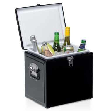 VINTAGE COOLER BOX - BLACK